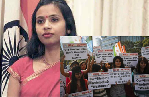 devyani-deplomat -protest